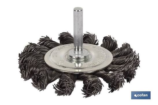Cepillo Taladro Plano 75m. M COFAN 0033